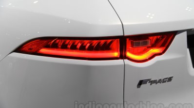 Jaguar F-Pace taillight at the 2015 Tokyo Motor Show
