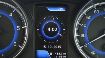 Maruti Baleno Diesel clock Review