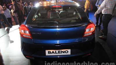 Maruti Baleno rear launch images