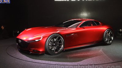 Mazda RX Vision grille at the 2015 Tokyo motor show