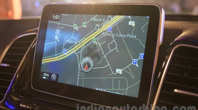 Mercedes GLE COMMAND display India launch