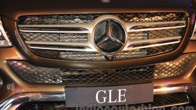 Mercedes GLE front grille India launch