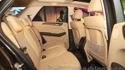 Mercedes GLE rear seats legroom India launch