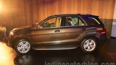 Mercedes GLE side India launch
