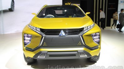 Mitsubishi eX Concept front at the Tokyo Motor Show 2015