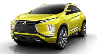 Mitsubishi eX SUV concept front quarter to debut at 2015 Tokyo Motor Show