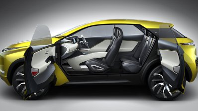 Mitsubishi eX SUV concept side to debut at 2015 Tokyo Motor Show