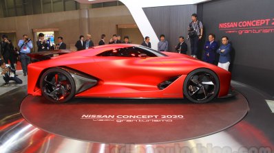 Nissan Concept 2020 Vision Gran Turismo profile at the 2015 Tokyo Motor Show