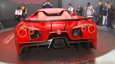 Nissan Concept 2020 Vision Gran Turismo rear at the 2015 Tokyo Motor Show
