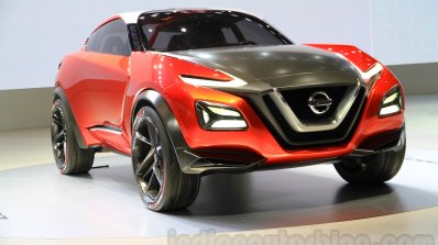 Nissan Gripz Concept grille at the 2015 Tokyo Motor Show