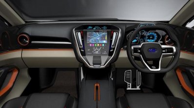 Subaru Viziv Future Concept dashboard unveiled