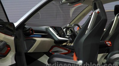 Subaru Viziv Future Concept interior at the 2015 Tokyo Motor Show