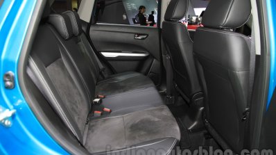 Suzuki Escudo rear seats at the 2015 Tokyo Motor Show