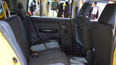 Suzuki Hustler facelift rear cabin at the 2015 Tokyo Motor Show