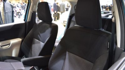 Suzuki Ignis seats at 2015 Tokyo Motor Show