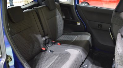 Suzuki Solio Hybrid rear cabin at the 2015 Tokyo Motor Show