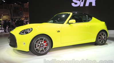 Toyota S-FR concept profile at the 2015 Tokyo motor show