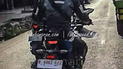 Yamaha MT-15 LED tail lamp spyshot