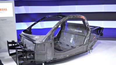 Yamaha Sports Ride Concept carbon tub at the 2015 Tokyo Motor Show
