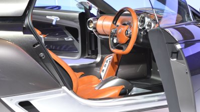 Yamaha Sports Ride Concept interior at the 2015 Tokyo Motor Show
