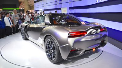 Yamaha Sports Ride Concept rear three quarter left at the 2015 Tokyo Motor Show