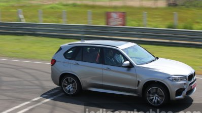 2015 BMW X5 M dynamic shot first drive review