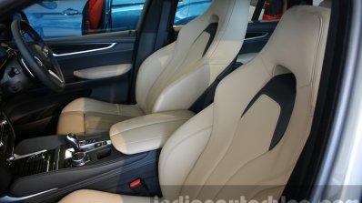 2015 BMW X5 M front seats first drive review