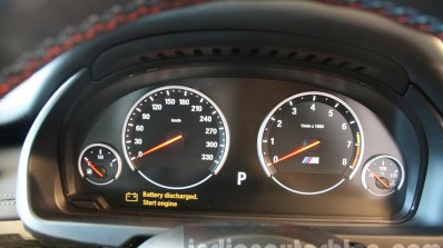 2015 BMW X5 M instrument cluster first drive review