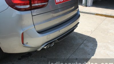 2015 BMW X5 M rear end first drive review