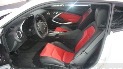 2016 Chevrolet Camaro front cabin at the 2015 Dubai Motor Show