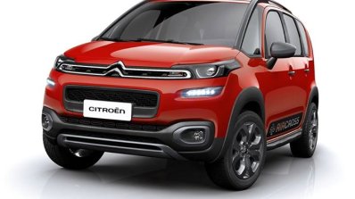 2016 Citroen Aircross front quarter (facelift) unveiled in Brazil