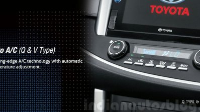 2016 Toyota Innova auto AC press images