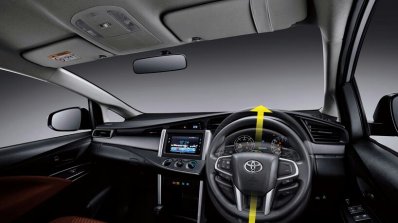 2016 Toyota Innova dash view press images