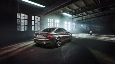 BMW Compact Sedan Concept rear quarter press shots