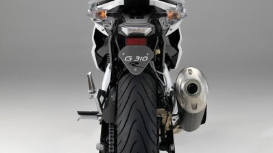BMW G310R white rear unveiled