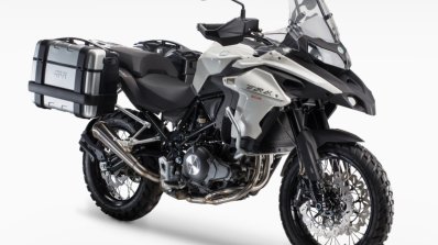 Benelli TRK 502 front quarter unveiled at EICMA 2015