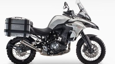 Benelli TRK 502 side unveiled at EICMA 2015