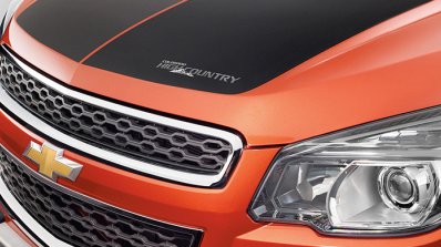 Chevrolet Colorado High Country Storm front end for Thailand