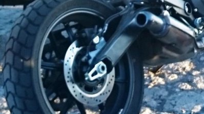 Ducati Scrambler 400 exhaust spied for the first time