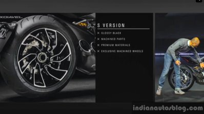 Ducati XDiavel S variant features EICMA 2015