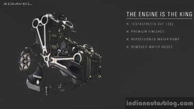 Ducati XDiavel engine EICMA 2015