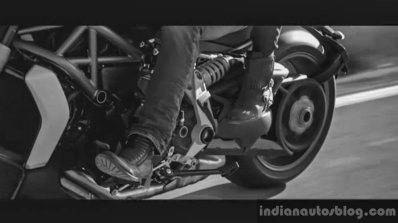 Ducati XDiavel foot rest EICMA 2015