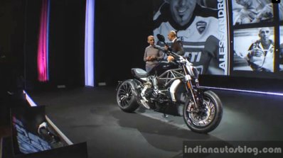 Ducati XDiavel front quarter EICMA 2015