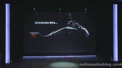 Ducati XDiavel silhouette EICMA 2015