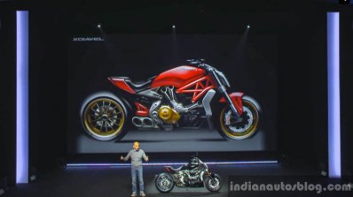 Ducati XDiavel sketch EICMA 2015