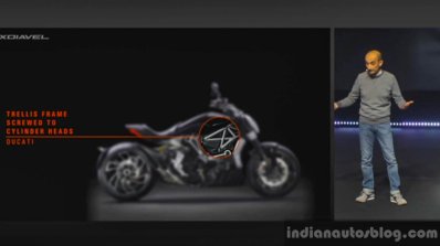 Ducati XDiavel trellis frame EICMA 2015