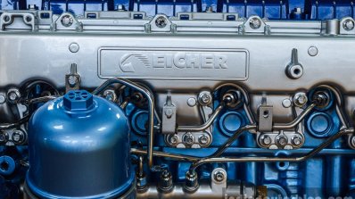 Eicher VEDX8 7.7-litre CRDi engine at EXCON 2015