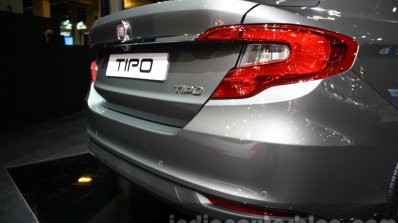 Fiat Tipo bootlid at the 2015 Dubai Motor Show