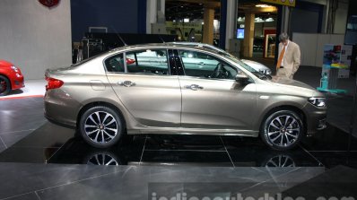 Fiat Tipo side at the 2015 Dubai Motor Show