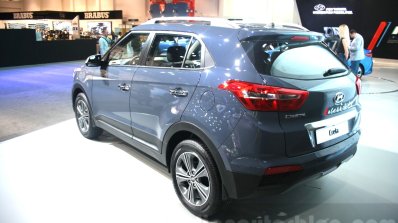 Hyundai Creta rear quarter at 2015 Dubai Motor Show